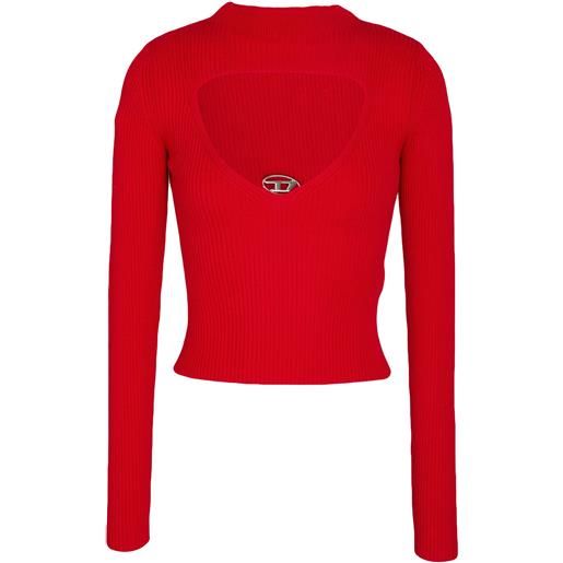 DIESEL - pullover - rosso