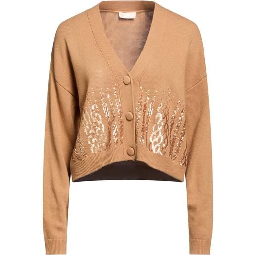 LIU -JO - cardigan - cammello