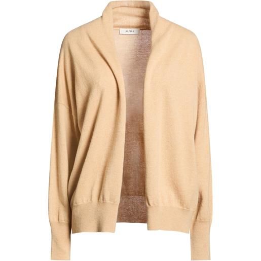 ALPHA STUDIO - cardigan - sabbia