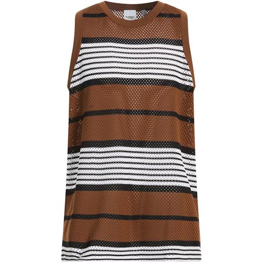BURBERRY - canotta - marrone