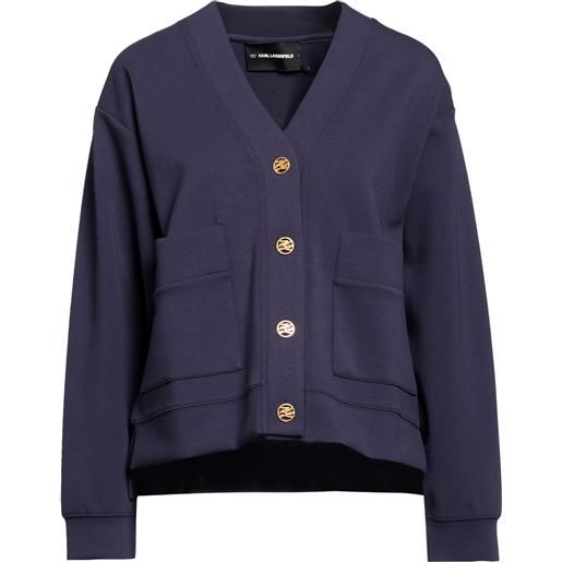KARL LAGERFELD - cardigan - blu notte