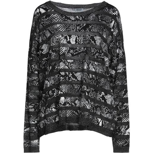 LIU -JO - pullover - nero