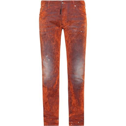 DSQUARED2 - jeans straight - arancione