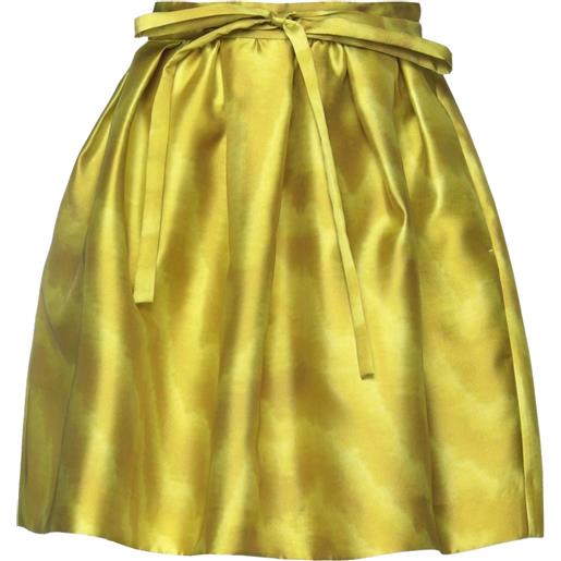 MSGM - minigonna - verde lime