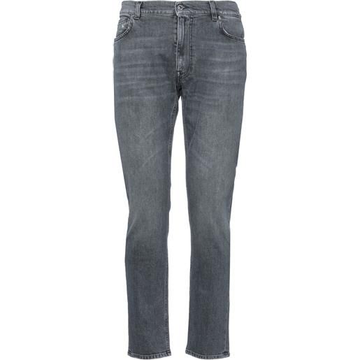 GRIFONI - pantaloni jeans - nero