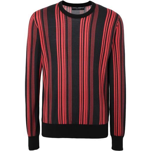 DOLCE&GABBANA - maglia in cachemire - antracite