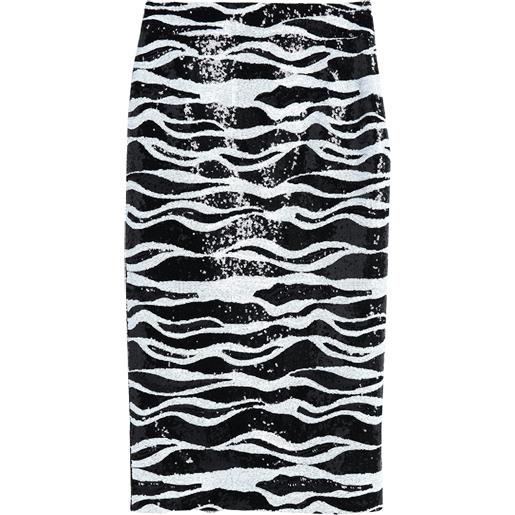 DOLCE&GABBANA - gonna midi - nero