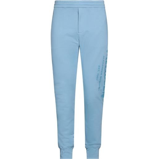 MCQUEEN - pantalone - celeste