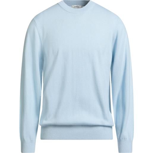 SANDRO - maglia in cachemire - celeste