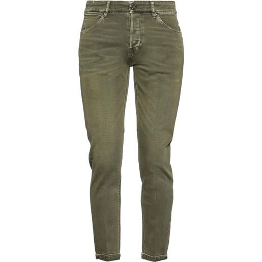 PT Torino - jeans straight - verde militare