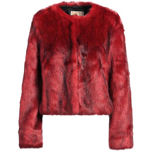 MICHAEL MICHAEL KORS - shearling e teddy - rosso
