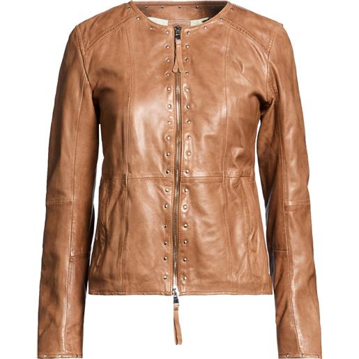 BULLY - giacca biker - cuoio