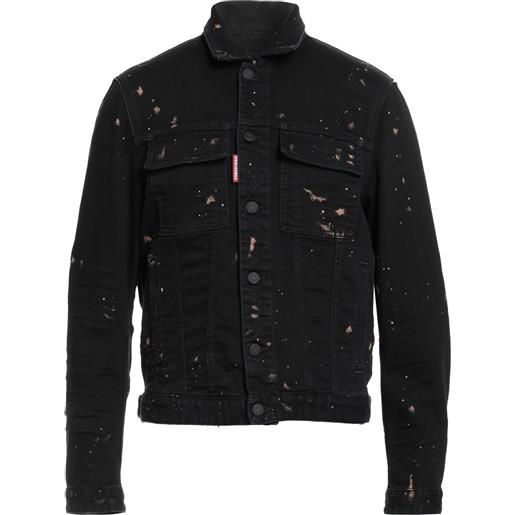 DSQUARED2 - giubbotto jeans - nero