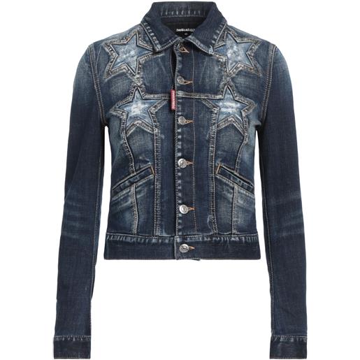 DSQUARED2 - giubbotto jeans - blu