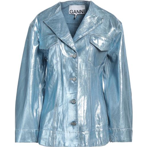 GANNI - giubbotto jeans - blu
