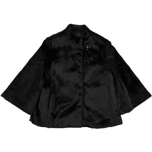 FAY - shearling e teddy - nero