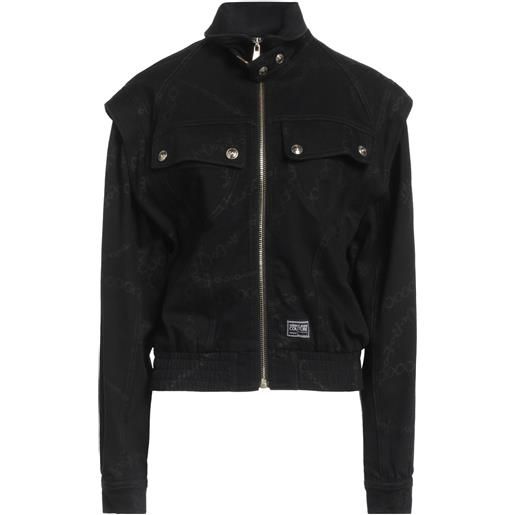 VERSACE JEANS COUTURE - giubbotto jeans - nero