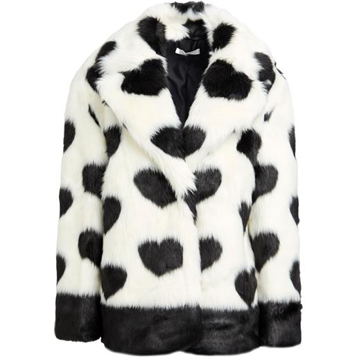 TWINSET - shearling e teddy - bianco