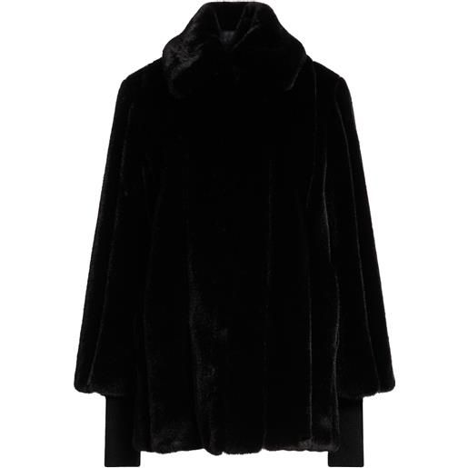 PATRIZIA PEPE - shearling e teddy - nero