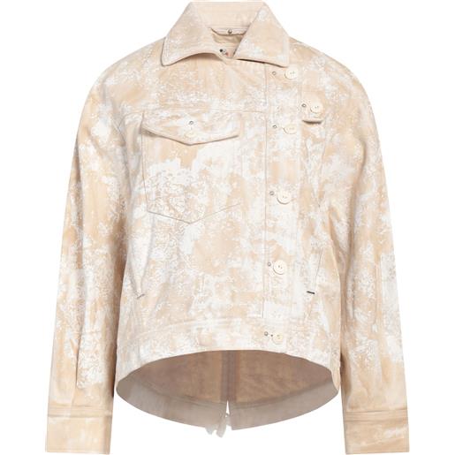HIGH - giubbotto jeans - beige