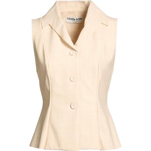 CHIARA BONI LA PETITE ROBE - blazer - sabbia