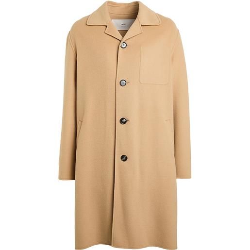 AMI ALEXANDRE MATTIUSSI - cappotto - sabbia