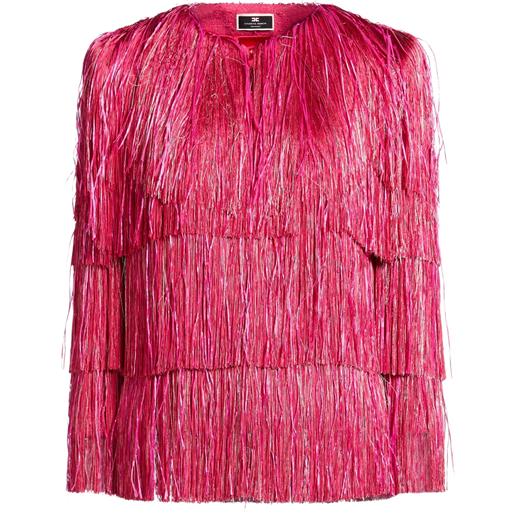 ELISABETTA FRANCHI - giubbotto - fucsia