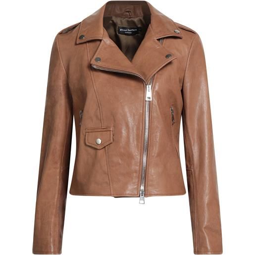 STREET LEATHERS - giacca biker - cuoio