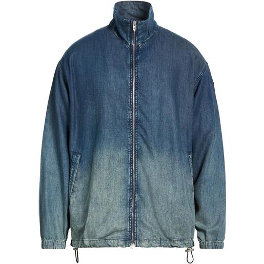 DIESEL - giubbotto jeans - blu