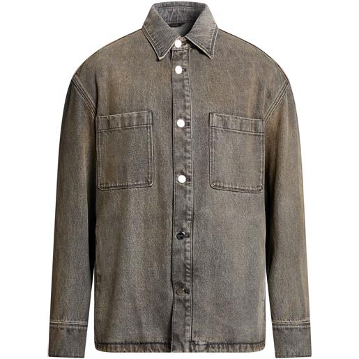 FENDI - giubbotto jeans - antracite