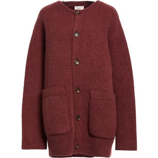 BALLY - cardigan - bordeaux
