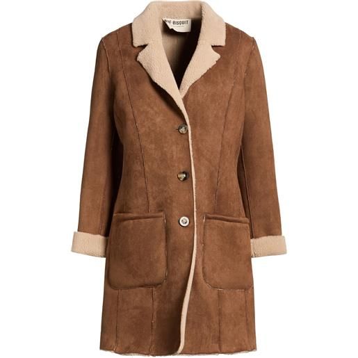 RUE-8ISQUIT - shearling e teddy - marrone