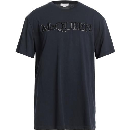 MCQUEEN - t-shirt - blu notte