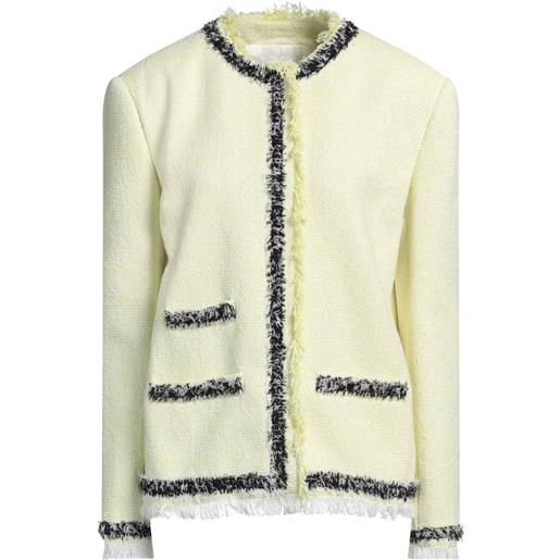MSGM - blazer - giallo pastello