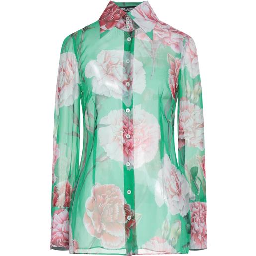 DOLCE&GABBANA - camicie e bluse fantasia - verde