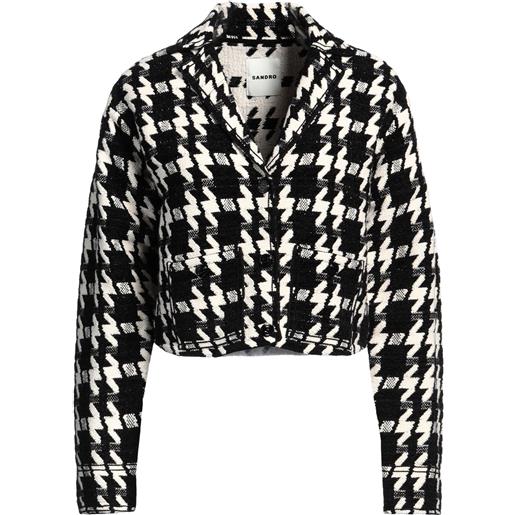 SANDRO - blazer - nero