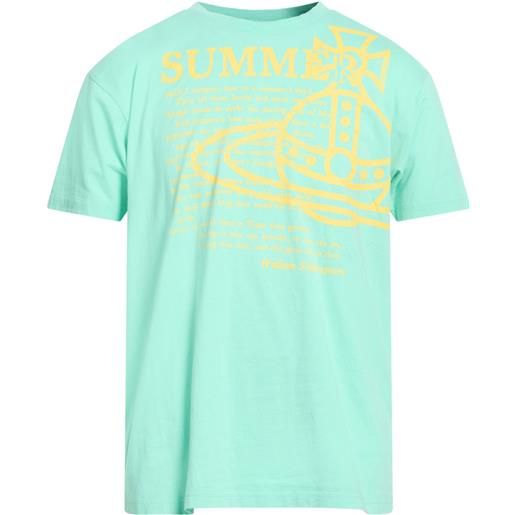 VIVIENNE WESTWOOD - t-shirt - turchese