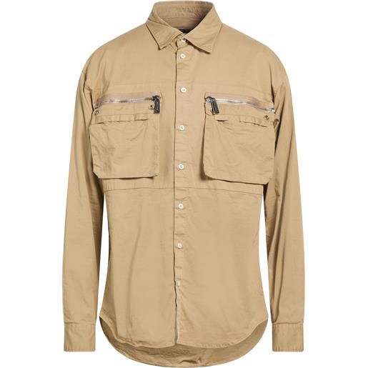 DSQUARED2 - camicia regular fit - cammello