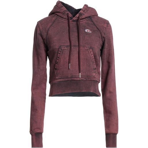 DIESEL - felpa - bordeaux