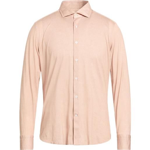 SONRISA - camicia regular fit - albicocca