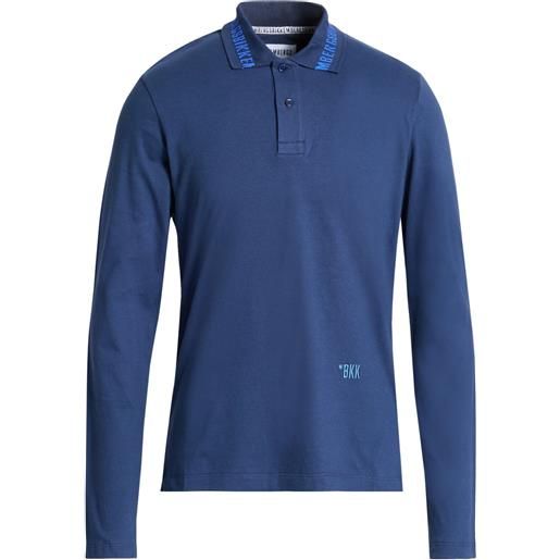 BIKKEMBERGS - polo - blu notte