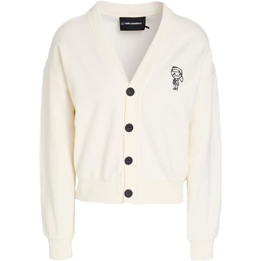 KARL LAGERFELD - felpa - panna