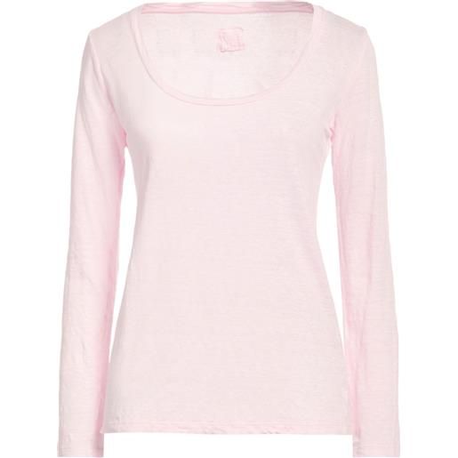 120% LINO - basic t-shirt - rosa
