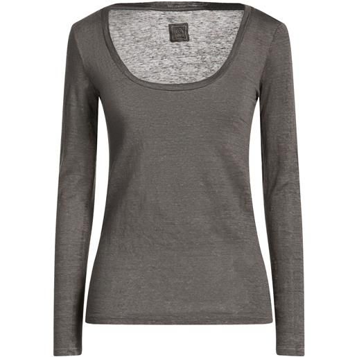 120% LINO - basic t-shirt - antracite