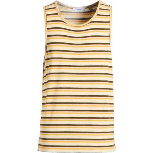 LARDINI - canotta - giallo pastello