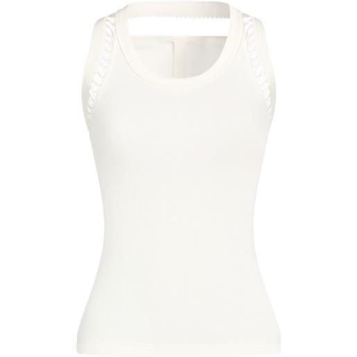 DION LEE - canotta - avorio