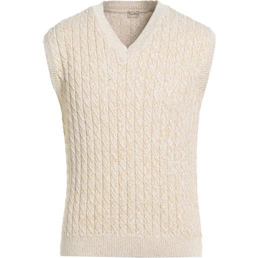 MASSIMO ALBA - maglia gilet - giallo