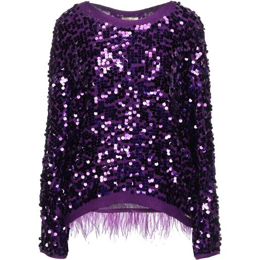 LIU -JO - pullover - viola