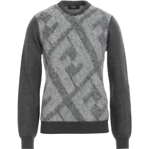 FENDI - pullover - grigio
