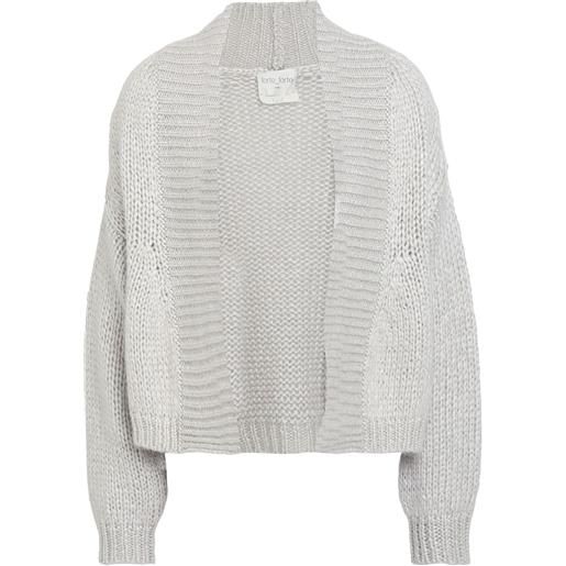FORTE_FORTE - cardigan - grigio chiaro